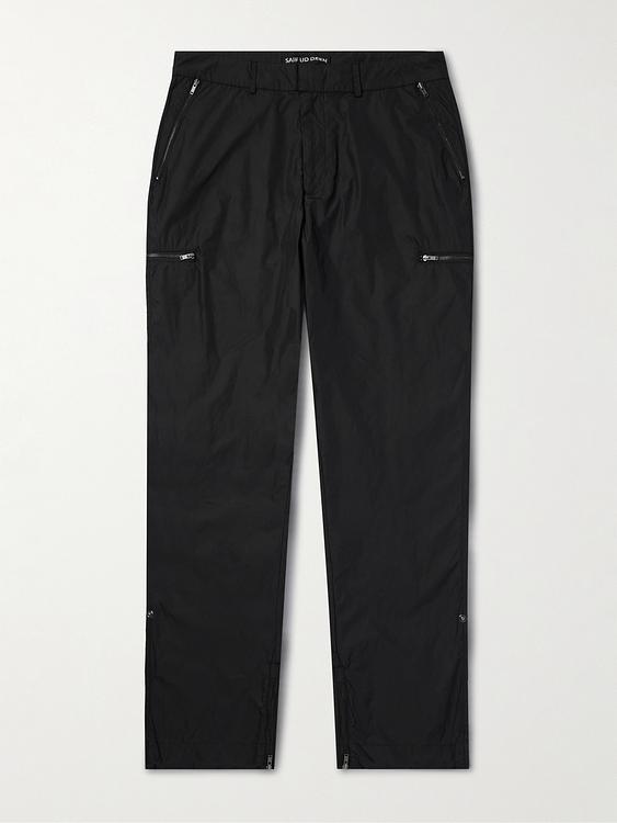 Black chinos from Saif Ud Deen