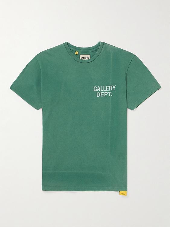 Teal t-shirt from Gallery Dept.