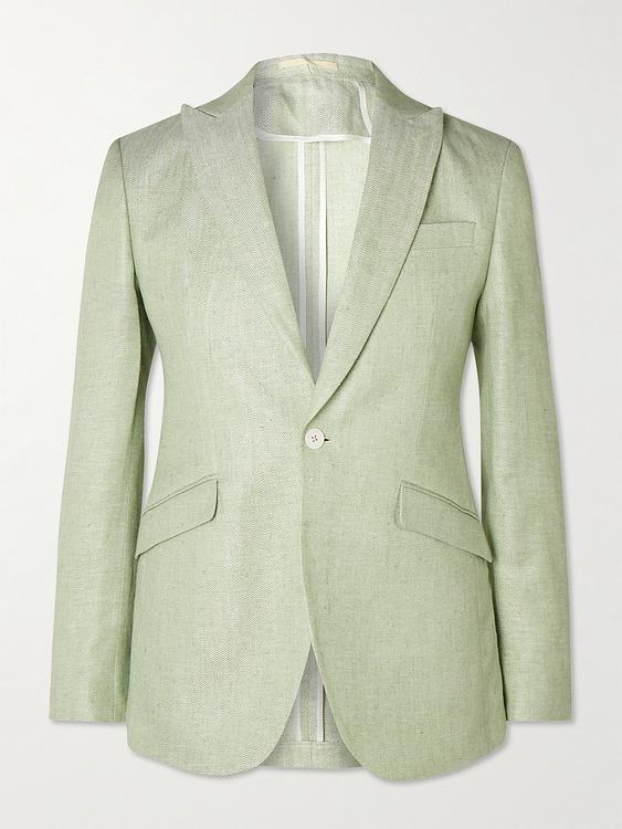 Beige blazer from Favourbrook