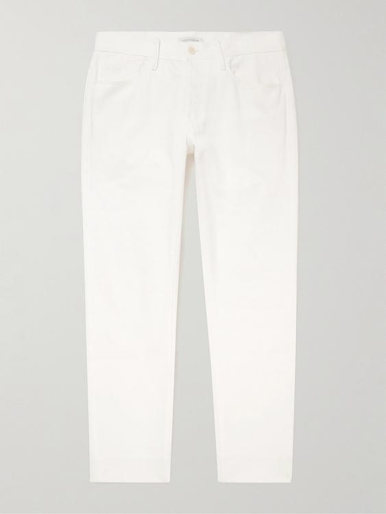 White chinos from Gabriela Hearst