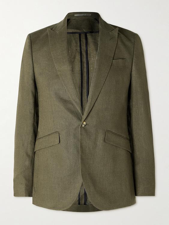 Dark green suit jacket from Favourbrook