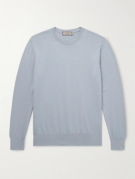 Light blue sweatshirt from Canali