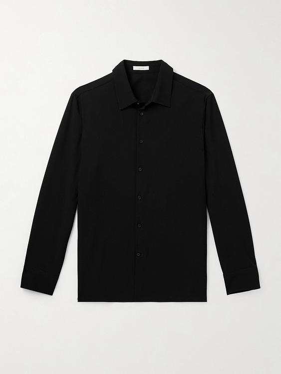 Black casual shirt from The Row