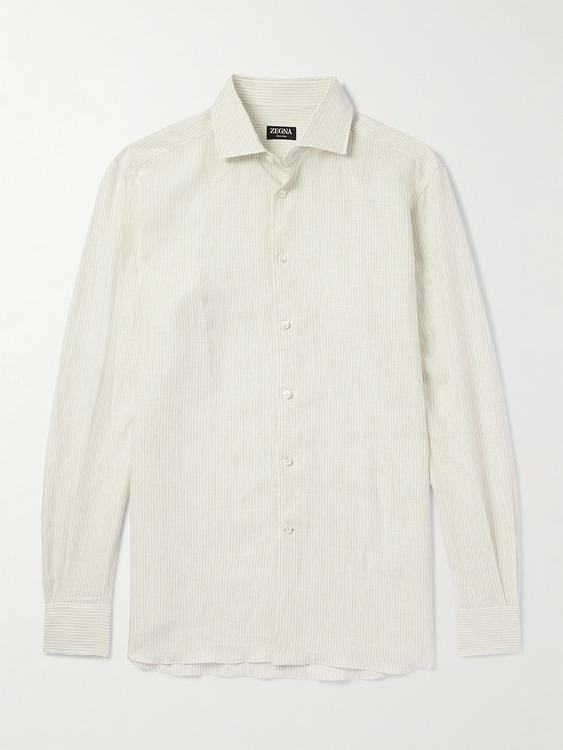 White casual shirt from Zegna