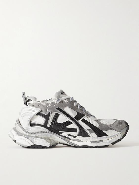 White sneakers from Balenciaga