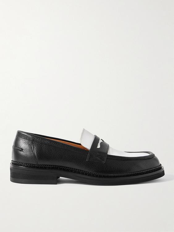 Black loafers from Mr P.