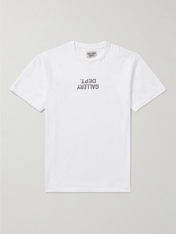 Print white t-shirt from Gallery Dept.