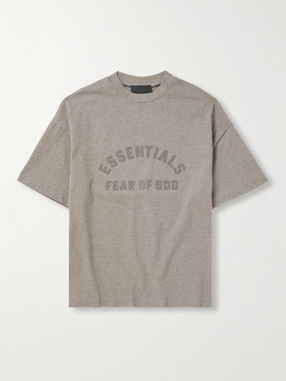 Print grey t-shirt from Fear Of God Essentials