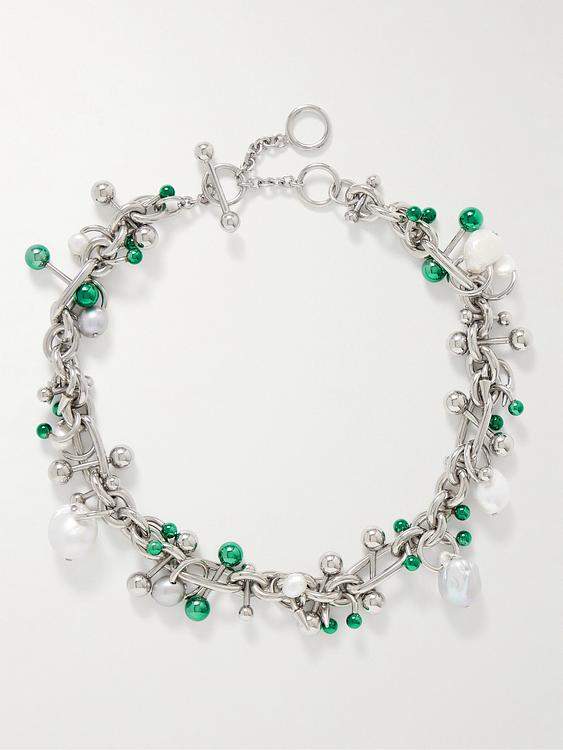 Black bracelet from Acne Studios