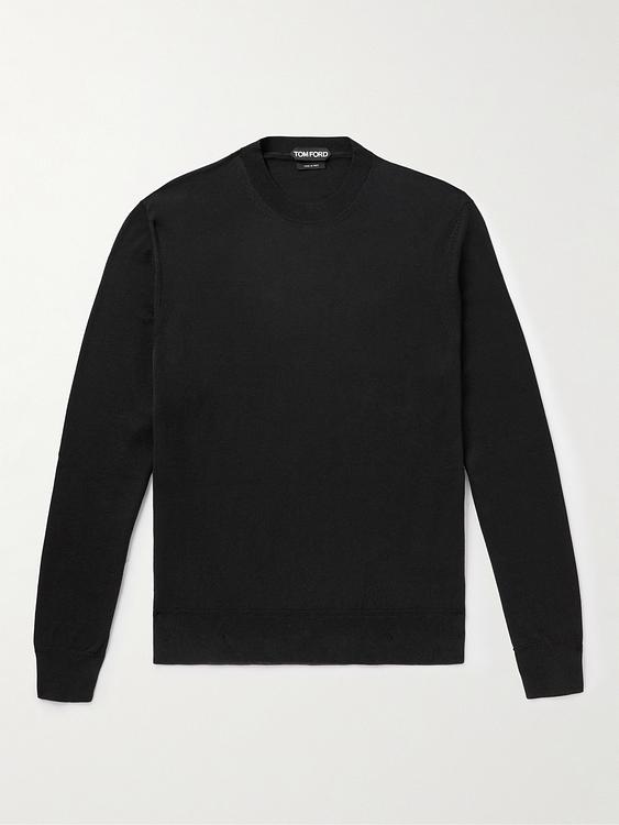 Black sweatshirt from Tom Ford