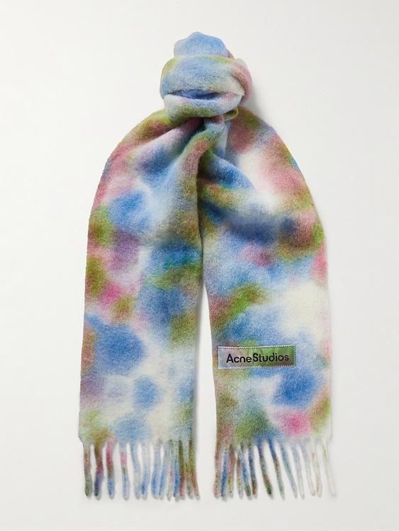 Multicolor scarve from Acne Studios
