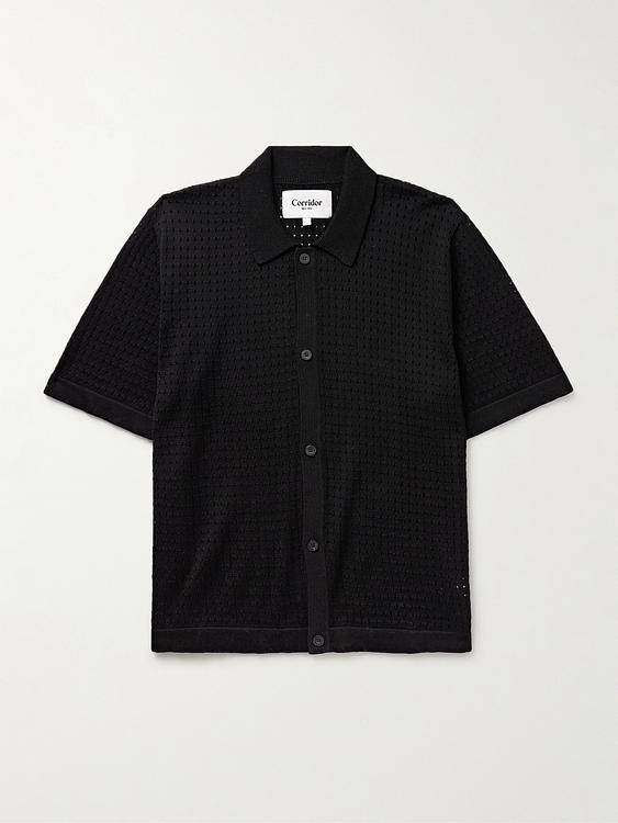 Black short sleeve shirt from Corridor