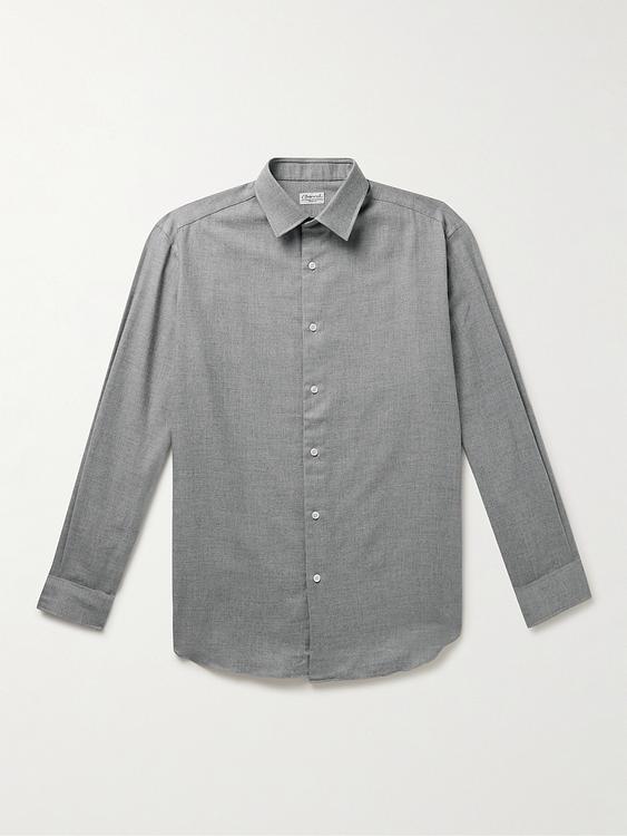 Grey casual shirt from Charvet
