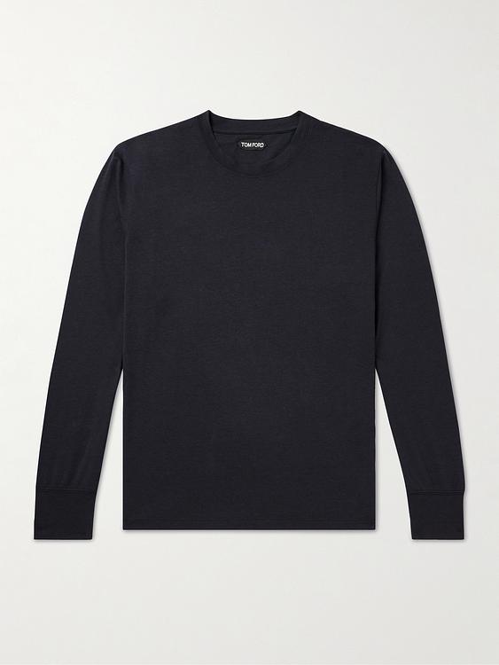 Black sweatshirt from Tom Ford