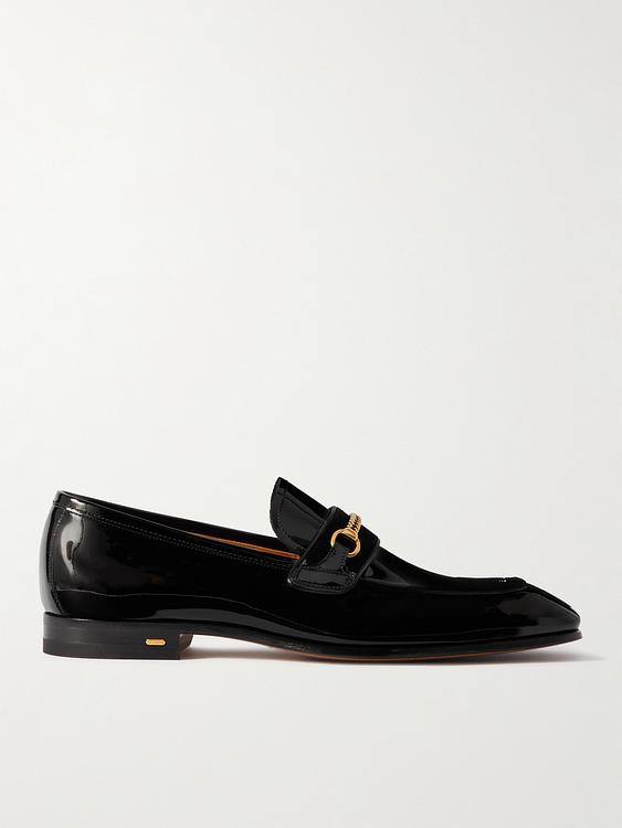 Black loafers from Tom Ford
