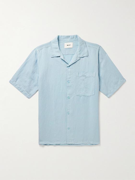 Light blue short sleeve shirt from NN07