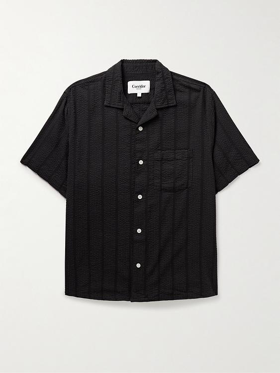 Black short sleeve shirt from Corridor
