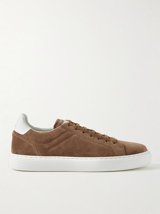 Brown sneakers from Brunello Cucinelli