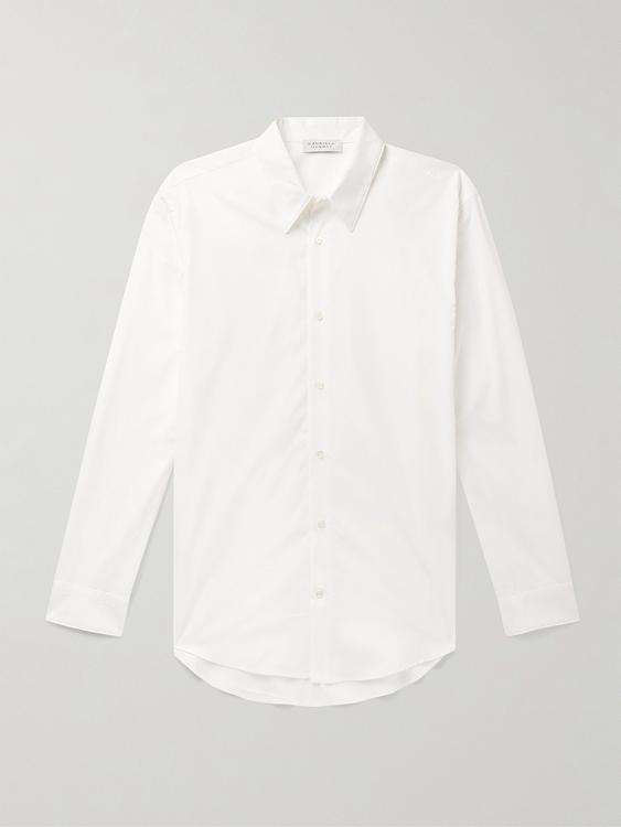 White casual shirt from Gabriela Hearst