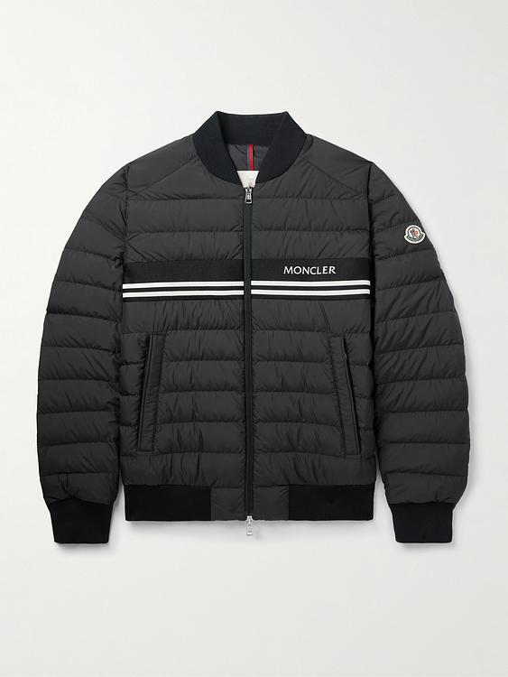 Dark grey down jacket from Moncler