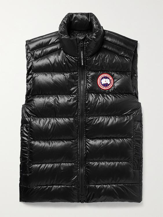 Black vest from Canada Goose