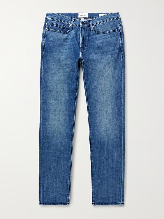 Dark blue jeans from Frame