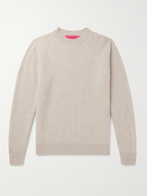 Beige sweatshirt from The Elder Statesman