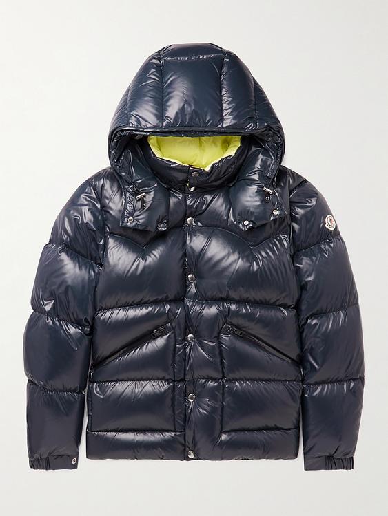 Dark grey down jacket from Moncler