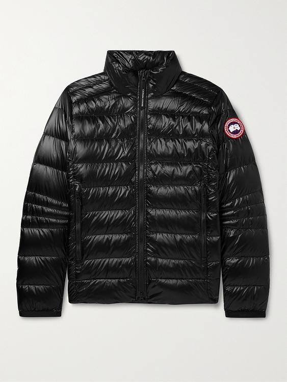 Black down jacket from Canada Goose