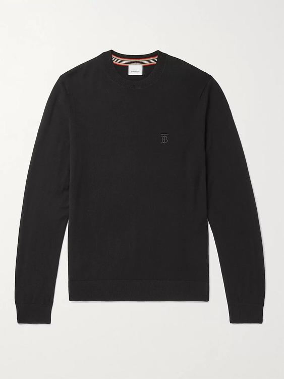 Black sweatshirt from Burberry