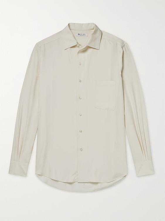 White casual shirt from Loro Piana