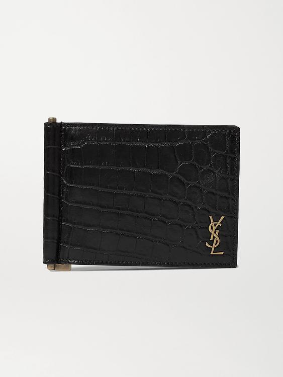 Black wallet from Saint Laurent