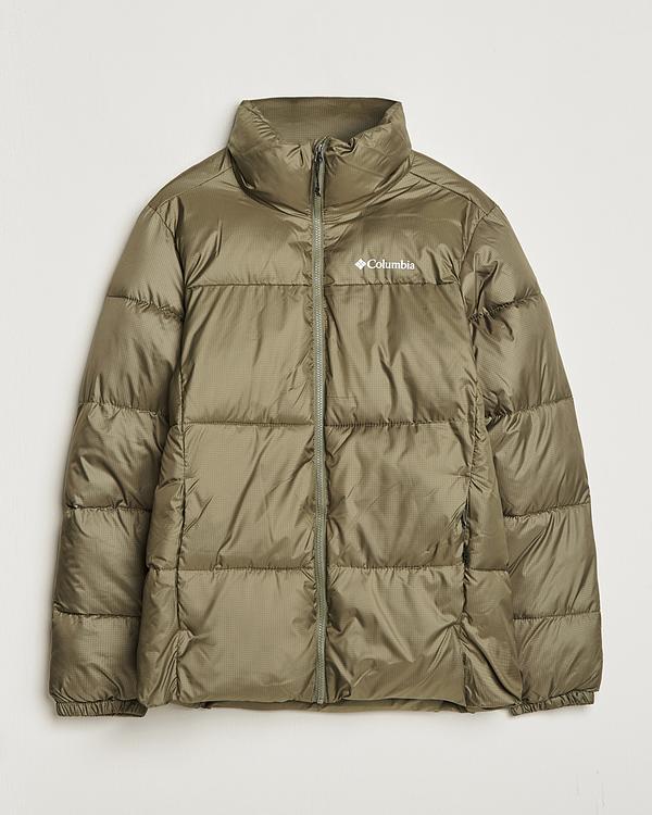 Taupe down jacket from Columbia