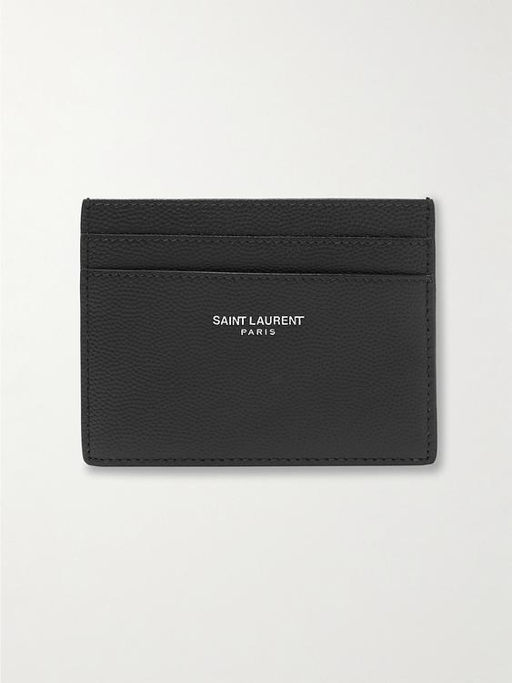 Dark grey wallet from Saint Laurent