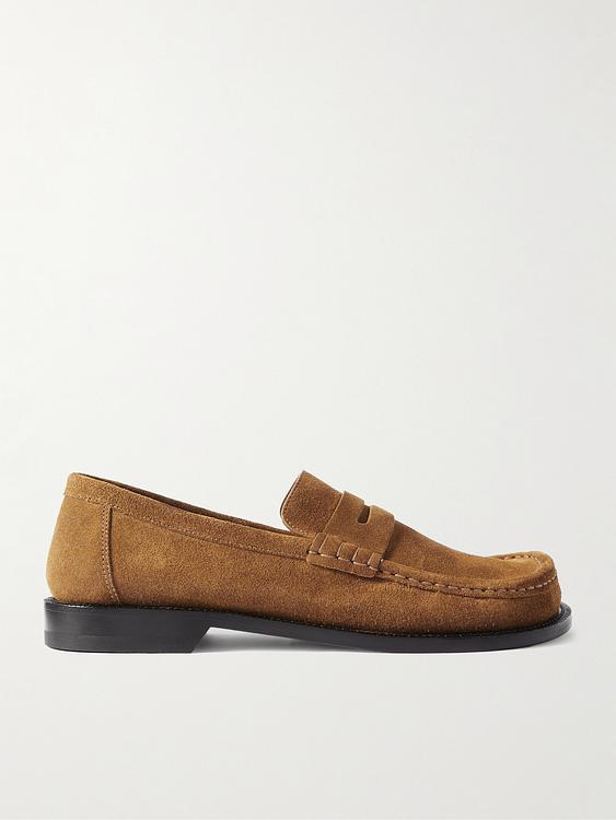 Brown loafers from Loewe