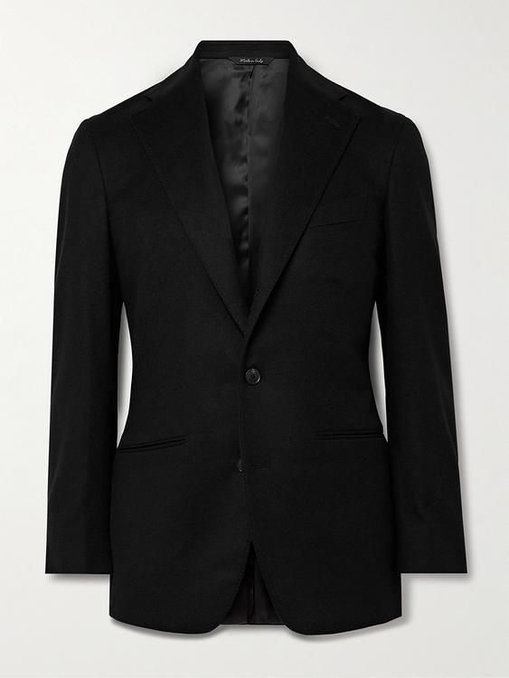 Black blazer from Saman Amel