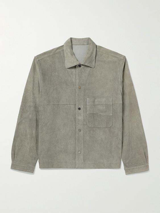 Grey overshirt from Stòffa
