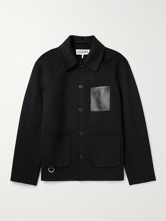 Black casual jacket from Loewe