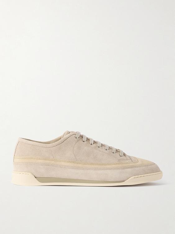 Beige sneakers from John Lobb