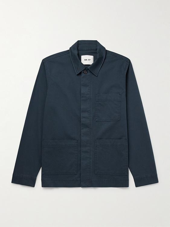 Dark grey overshirt from NN07