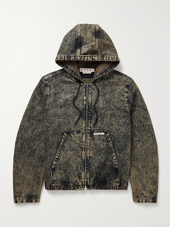 Dark grey hooded sweatshirt from Marni