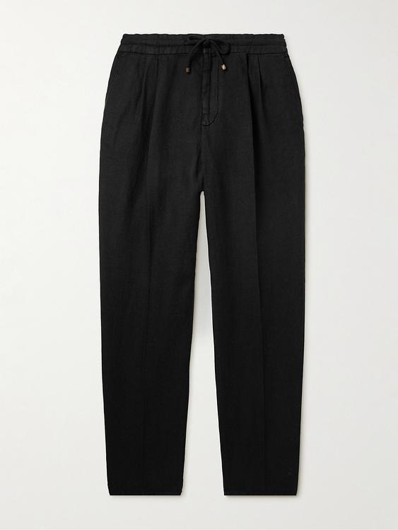 Black formal trousers from Brunello Cucinelli