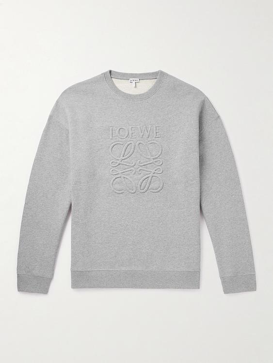 Print grey sweatshirt from Loewe