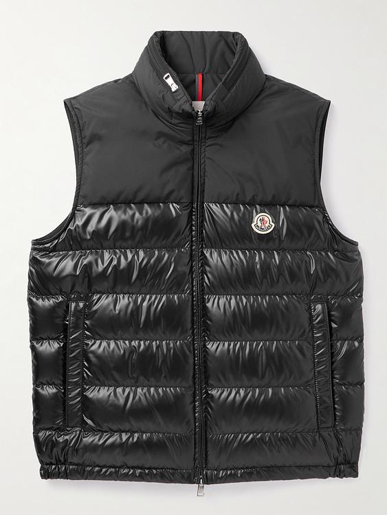 Dark grey vest from Moncler