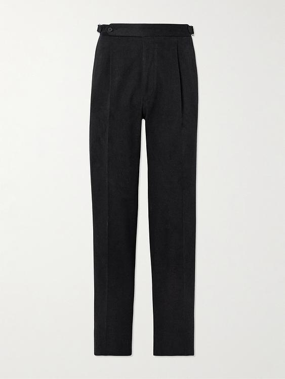 Black formal trousers from Stòffa