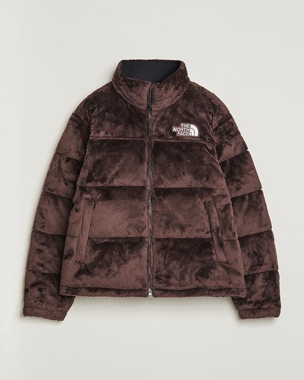 Dark brown down jacket from The North Face