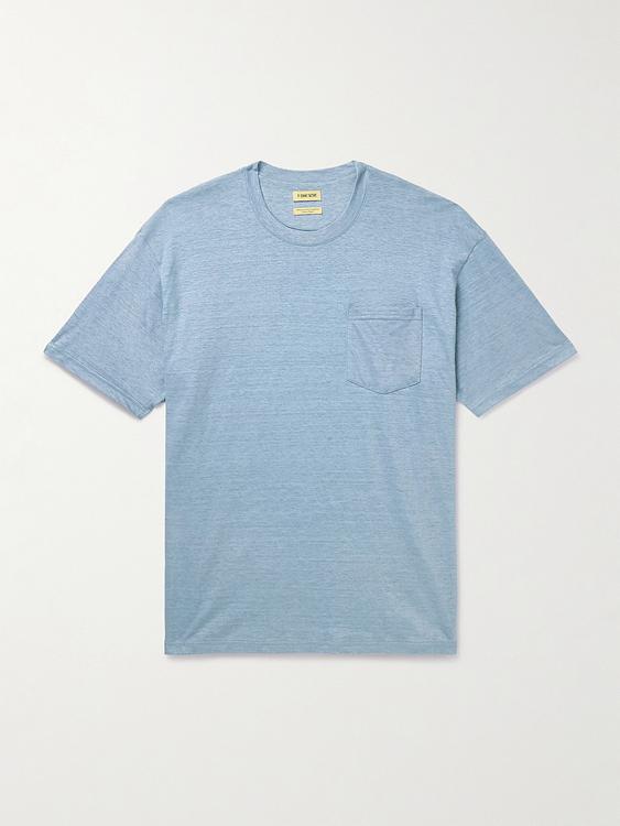 Light blue t-shirt from De Bonne Facture