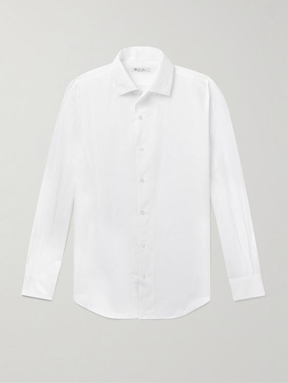 White casual shirt from Loro Piana