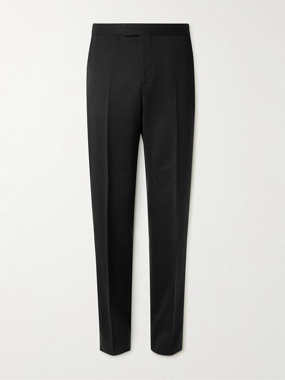 Black tuxedo trousers from Favourbrook