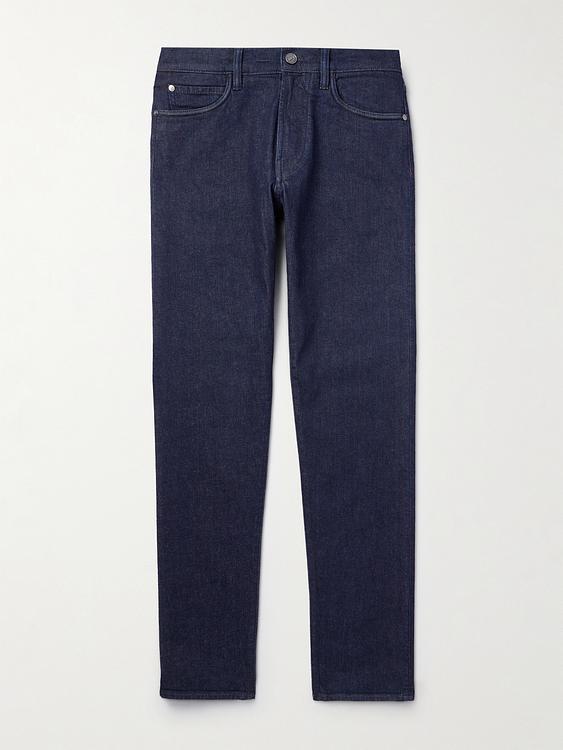 Dark blue jeans from Loro Piana